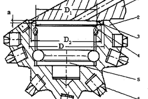 具有軸承組合密封結(jié)構(gòu)的牙輪鉆頭