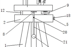具有調(diào)平機(jī)構(gòu)的測繪支架
