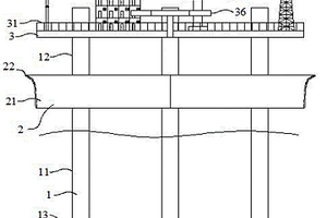 自升齒輪齒條式海洋油氣開(kāi)采結(jié)構(gòu)裝置