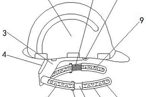 帶護(hù)頸功能的煤礦開(kāi)采用安全帽