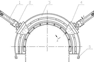 用于安裝機(jī)載鉆機(jī)的可移動(dòng)滑座機(jī)構(gòu)