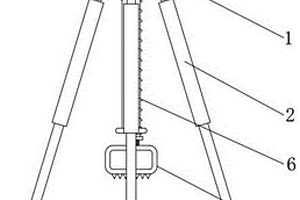 采礦工程測量用三腳架