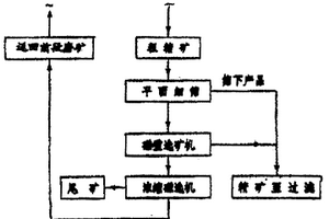 細篩—“磁-重選礦機”選礦工藝