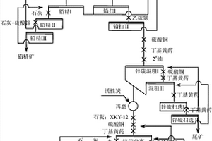 含鐵閃鋅礦、磁黃鐵礦微細(xì)粒嵌布型鉛鋅硫化礦選礦方法