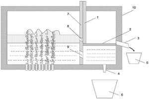 底吹煉銅爐熔锍熔渣高效分離裝置及工藝