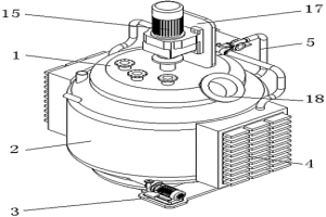 環(huán)保型高效散熱的冶金用反應(yīng)釜
