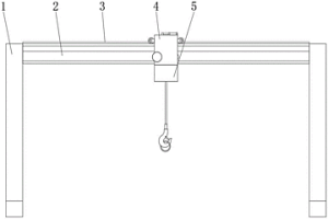 防偏移的單梁冶金起重機