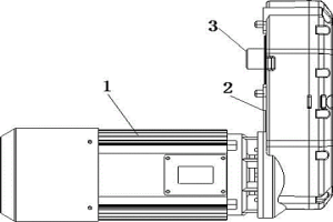 起重及冶金用L型三合一減速電機