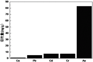 選擇性吸附金的吸附劑及其制備方法和應用