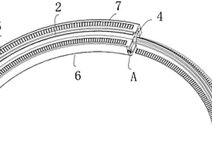 便攜式可折疊的動(dòng)車(chē)組閘片磨耗測(cè)量尺