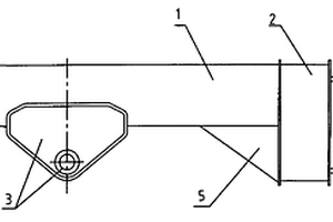 電解鋁陽(yáng)極搬運(yùn)車(chē)的托車(chē)架