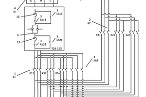 用于TCR動態(tài)無功補償兼電機軟啟動的組合切換開關(guān)