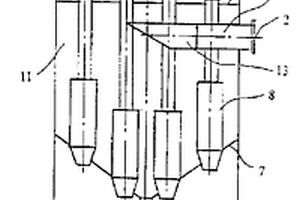 用于高壓大氣量輸氣管道的多管除塵器