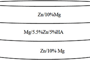 鋅鎂功能梯度生物復(fù)合材料的制備方法