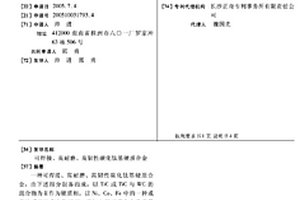 可焊接、高耐磨、高韌性碳化鈦基硬質(zhì)合金