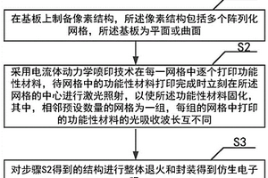 仿生電子眼及其制備方法