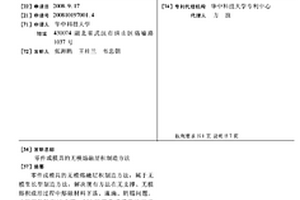 零件或模具的無模熔融層積制造方法