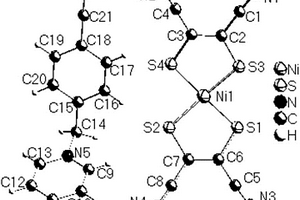 [1-(4’-氰基芐基)吡啶][雙馬來二氰基二硫烯鎳(III)]的制備方法