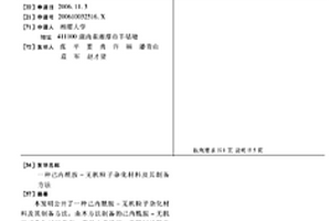 己內(nèi)酰胺-無機(jī)粒子雜化材料及其制備方法