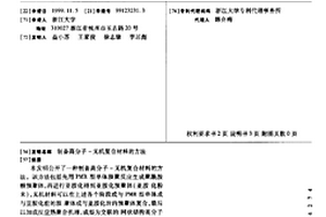 制備高分子-無機復合材料的方法