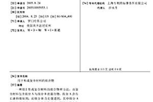 用于形成復(fù)合材料的組合物