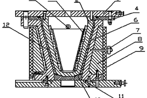 復(fù)合材料錐筒形零件成型模具