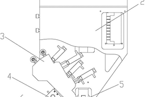 具有插接式組合輸送機(jī)構(gòu)的纖維鋪放頭裝置