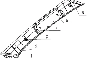 弧形汽車A柱上護(hù)板