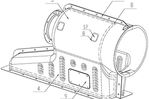 渦輪風(fēng)扇排氣裝置的殼體結(jié)構(gòu)
