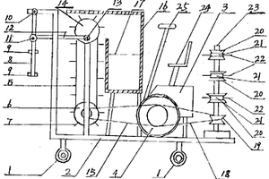 機(jī)械手喂入帶梳脫粒式水稻聯(lián)合收割機(jī)