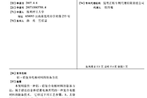 鋁-鉛復(fù)合電極材料的制備方法