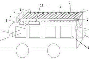 新能源汽車上太陽(yáng)能電池板自動(dòng)清潔裝置