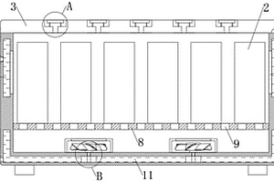 具有散熱功能的新能源儲(chǔ)能電池組