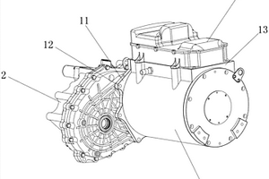新能源汽車電機(jī)電控一體化結(jié)構(gòu)