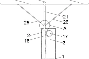 雨天自動收放的太陽能光伏板