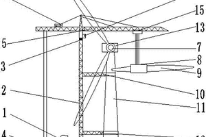 高塔風(fēng)電機(jī)組吊裝輪胎底盤塔式起重機(jī)