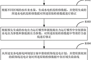 適于大規(guī)模復(fù)雜電網(wǎng)的機(jī)組檢修模擬方法及系統(tǒng)