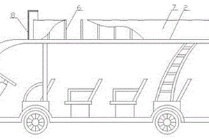 后拉式敞篷新能源山地觀光車