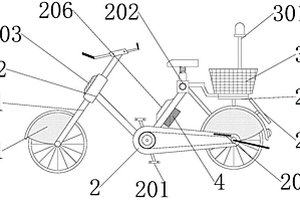 太陽(yáng)能警用電動(dòng)自行車