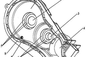 260鎂合金傳動(dòng)箱的中段第二部位殼體