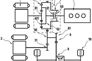 用于混合動力車輛的切換式驅(qū)動裝置