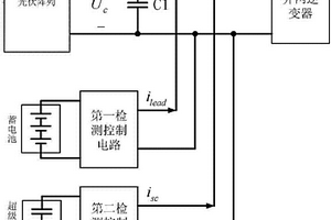 光伏并網(wǎng)發(fā)電的超級(jí)電容器和蓄電池混合儲(chǔ)能能量管理電路