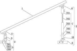 折疊式太陽能固定安裝機(jī)構(gòu)
