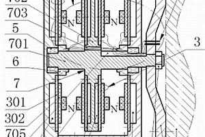 基于圓形壓電振子互激的懸垂式旋轉(zhuǎn)發(fā)電機(jī)