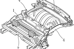 氫燃料汽車用后地板總成結(jié)構(gòu)