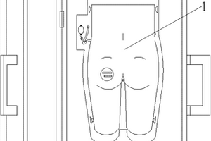 用于護理訓練的灌腸訓練模型裝置