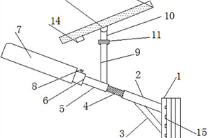 便于調(diào)節(jié)的太陽(yáng)能路燈