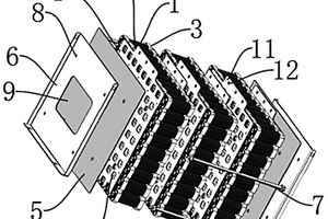 過大電流穿桿串聯(lián)的電池模組