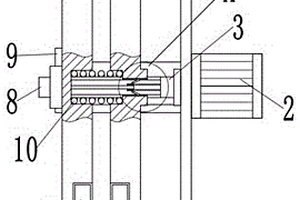 鎳氫圓柱電池套殼卸料機構