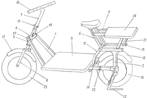 折疊電動(dòng)自行車(chē)